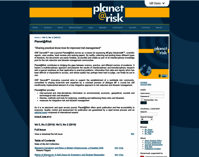 Planet-risk.org thumbnail