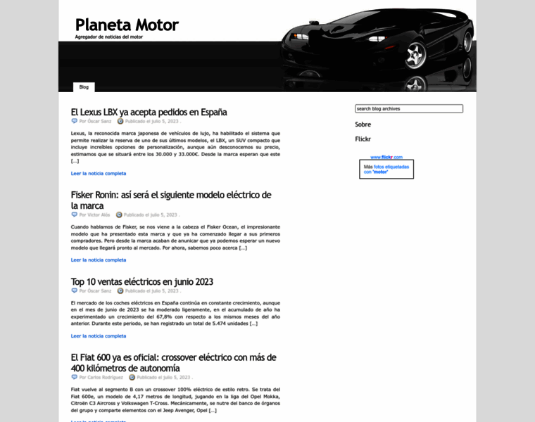 Planetamotor-es.com thumbnail