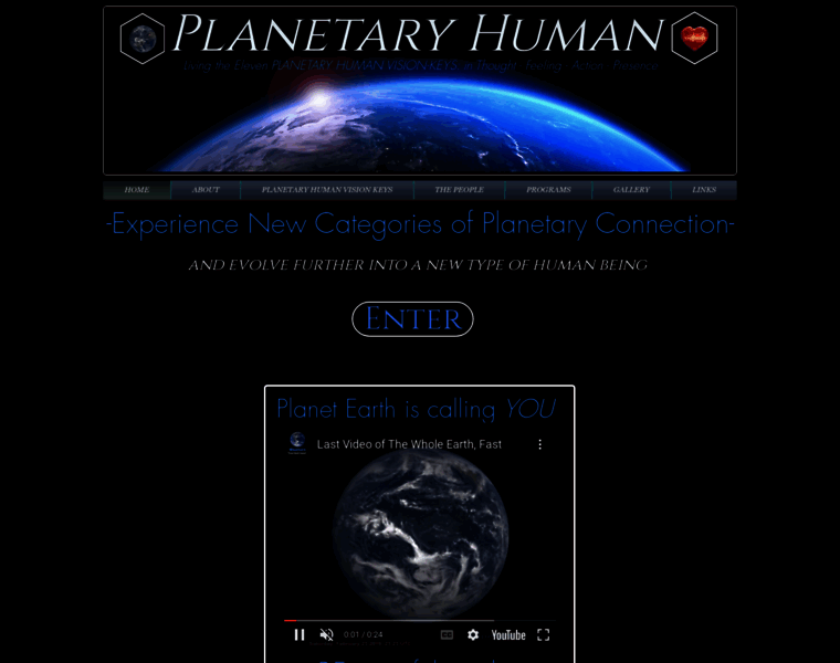 Planetaryhuman.com thumbnail