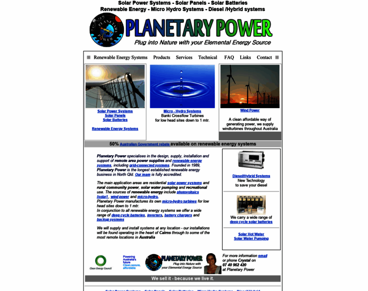 Planetarypower.com.au thumbnail
