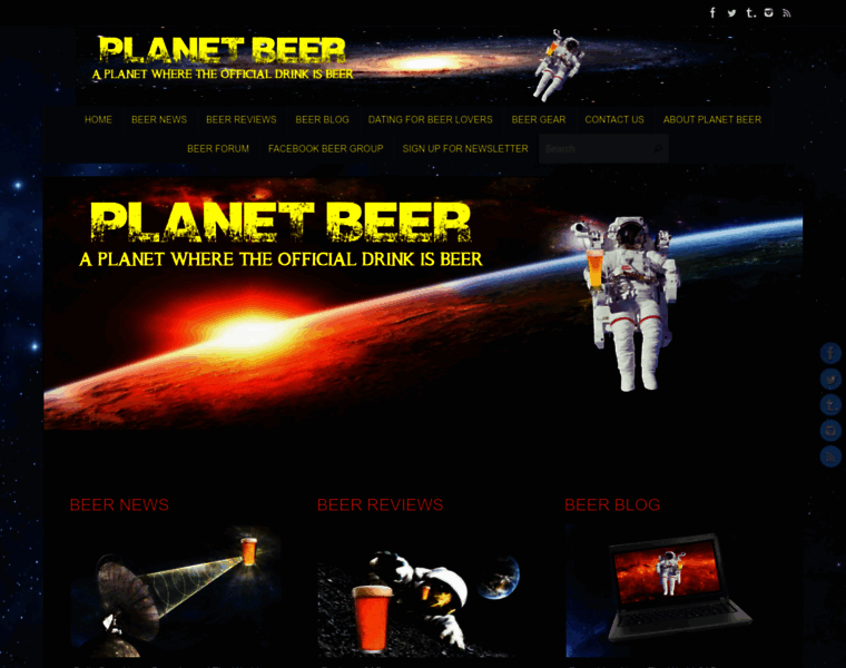 Planetbeer.net thumbnail