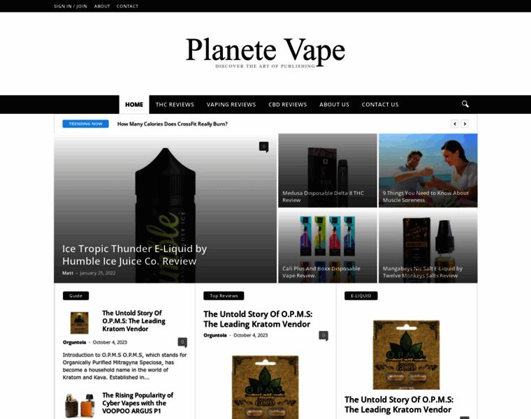 Planete-vape.com thumbnail