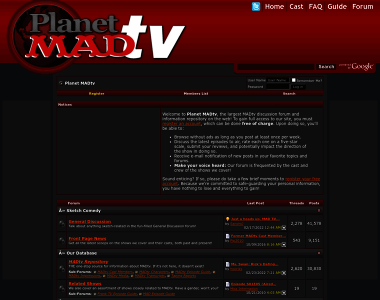 Planetmadtv.com thumbnail