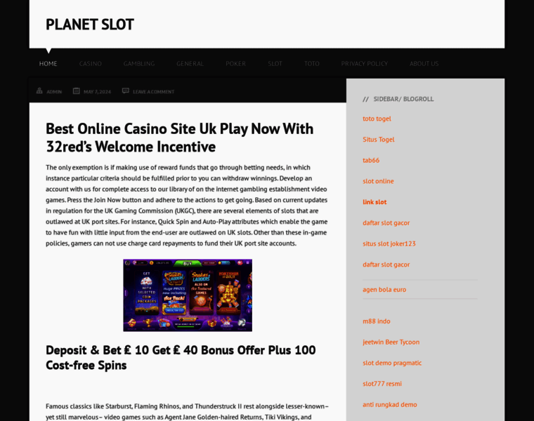 Planetslot.co thumbnail