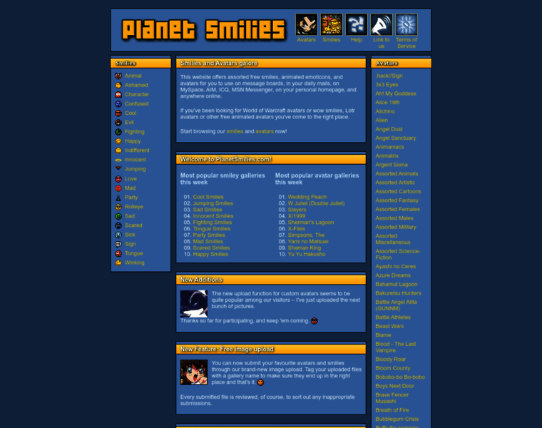 Planetsmilies.com thumbnail