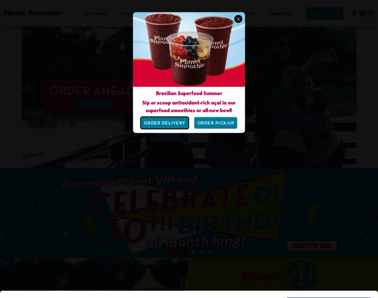 Planetsmoothie.com thumbnail
