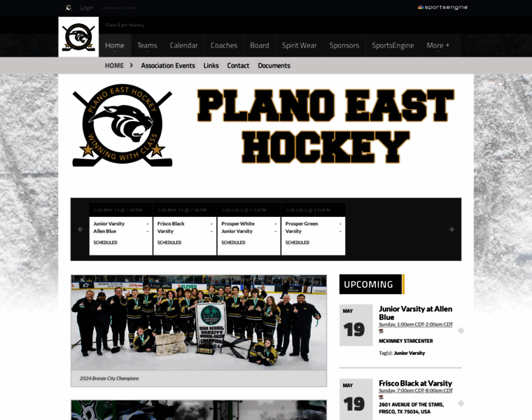 Planoeasthockey.com thumbnail