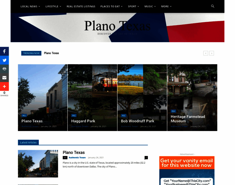 Planotx.com thumbnail