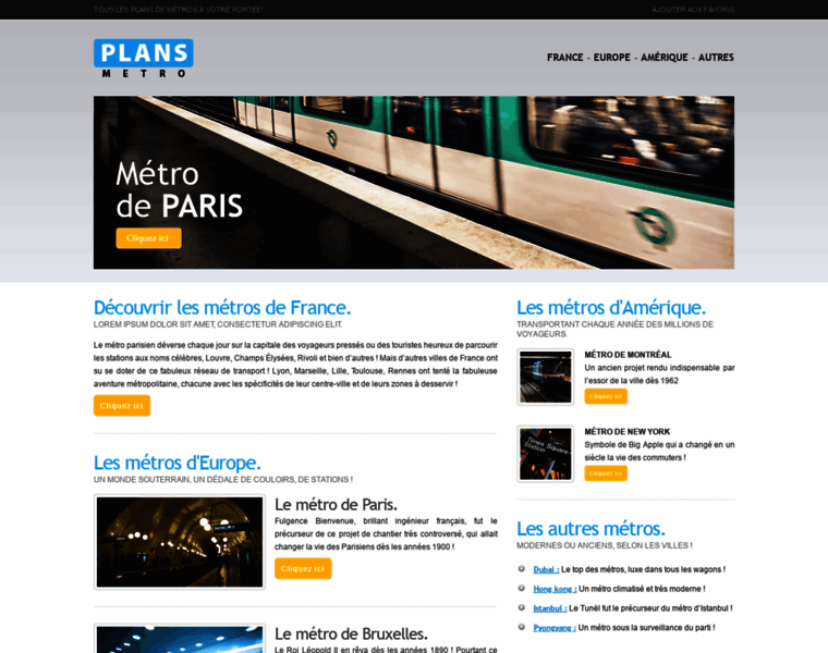 Plans-metro.com thumbnail