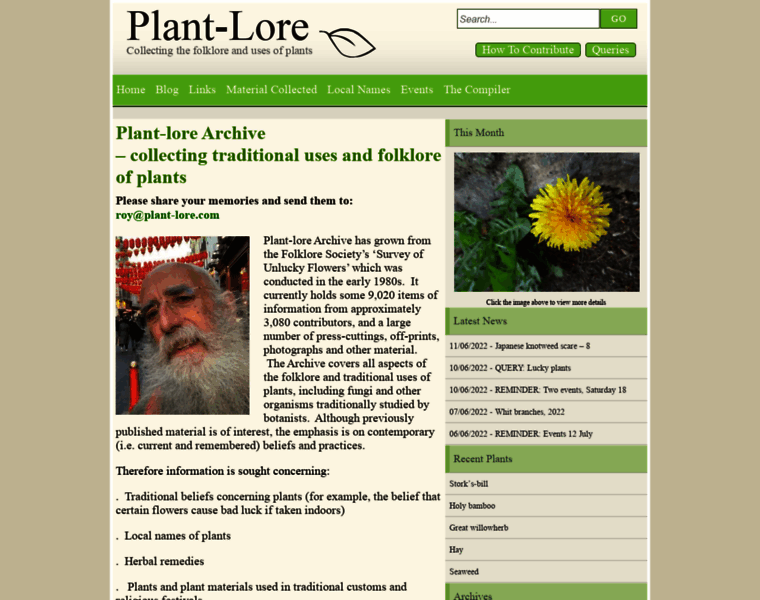 Plant-lore.com thumbnail