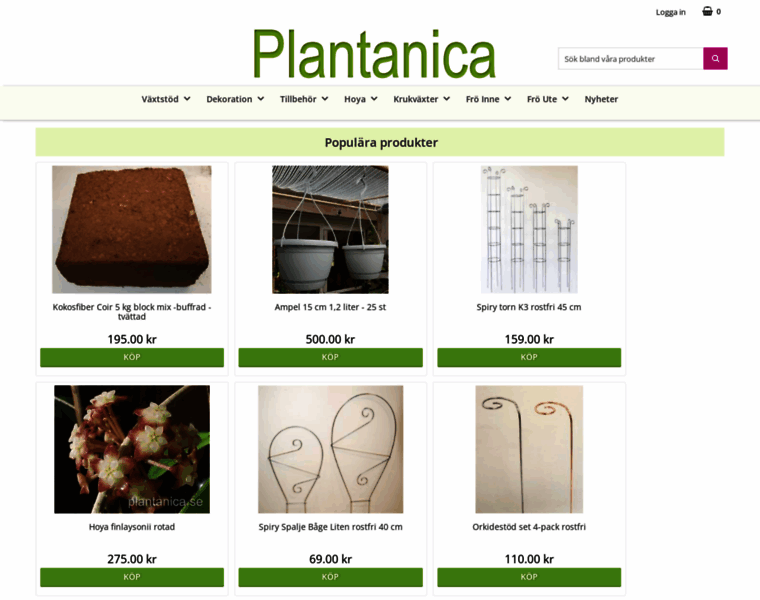 Plantanica.se thumbnail