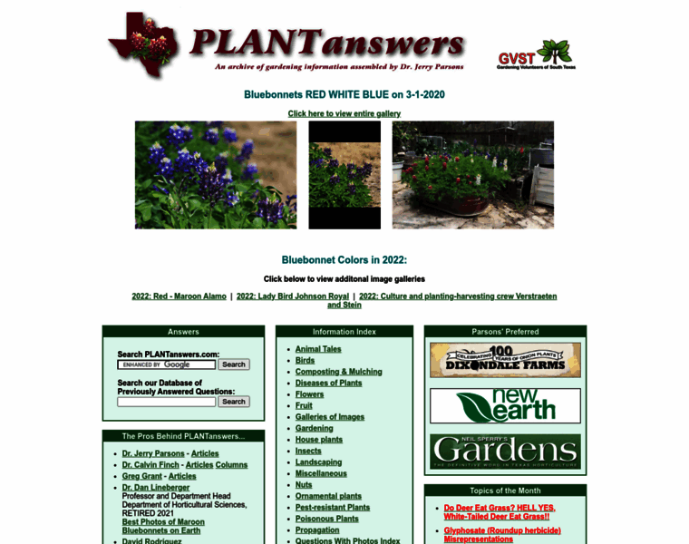 Plantanswers.com thumbnail