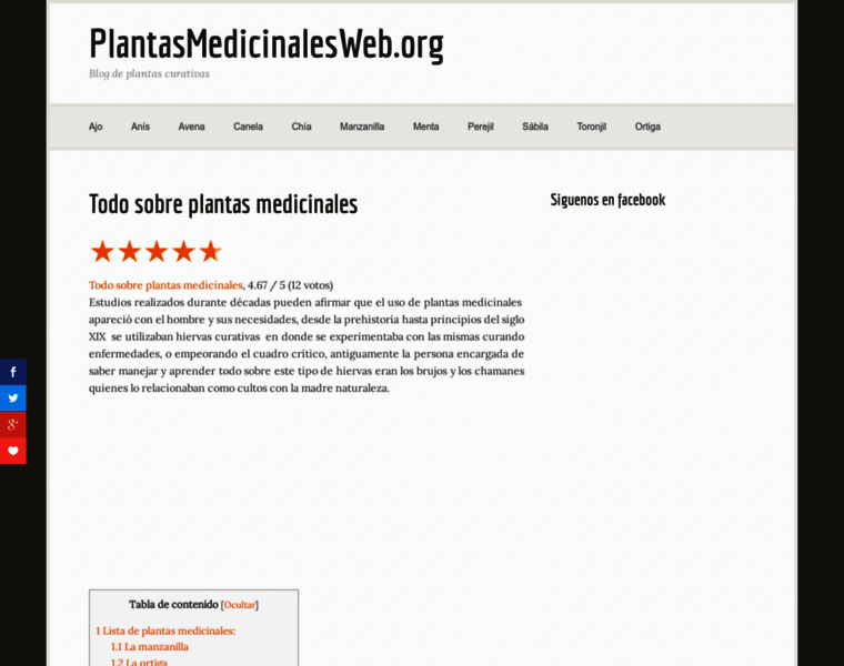 Plantasmedicinalesweb.org thumbnail