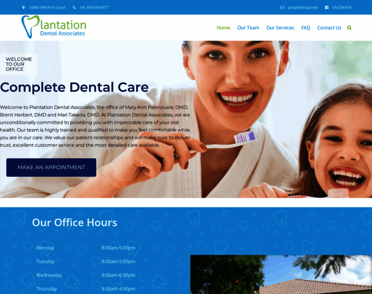 Plantationdentalassociates.net thumbnail