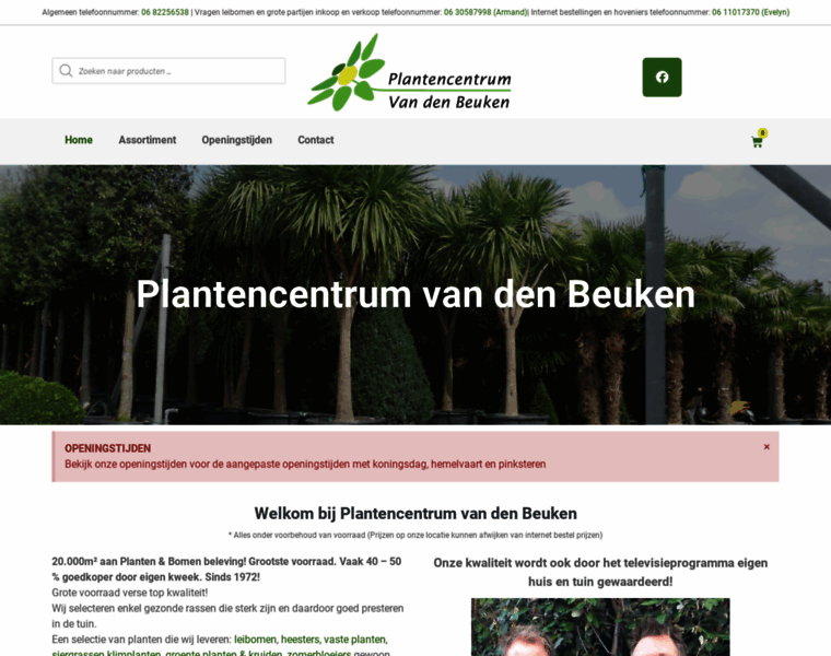 Plantencentrumvandenbeuken.nl thumbnail