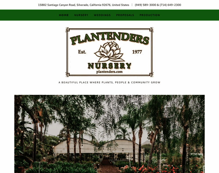 Plantenders.com thumbnail