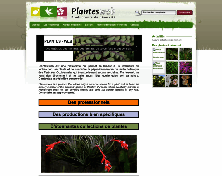 Plantes-web.fr thumbnail