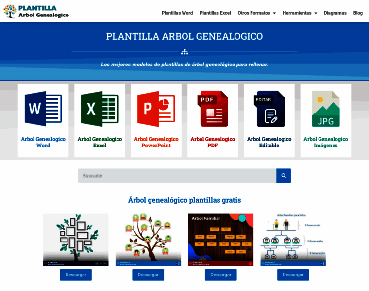 Plantillaarbolgenealogico.com thumbnail