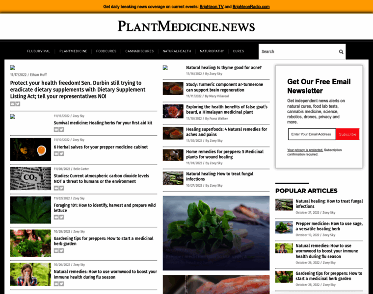 Plantmedicine.news thumbnail