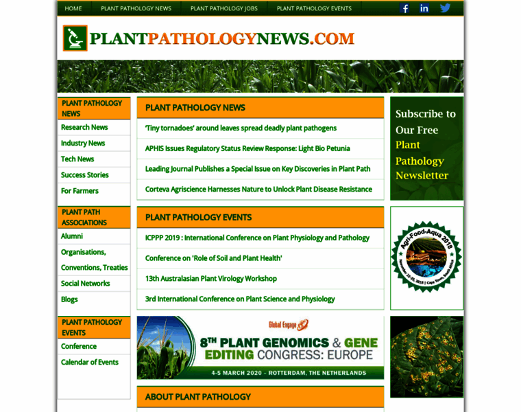 Plantpathologynews.com thumbnail