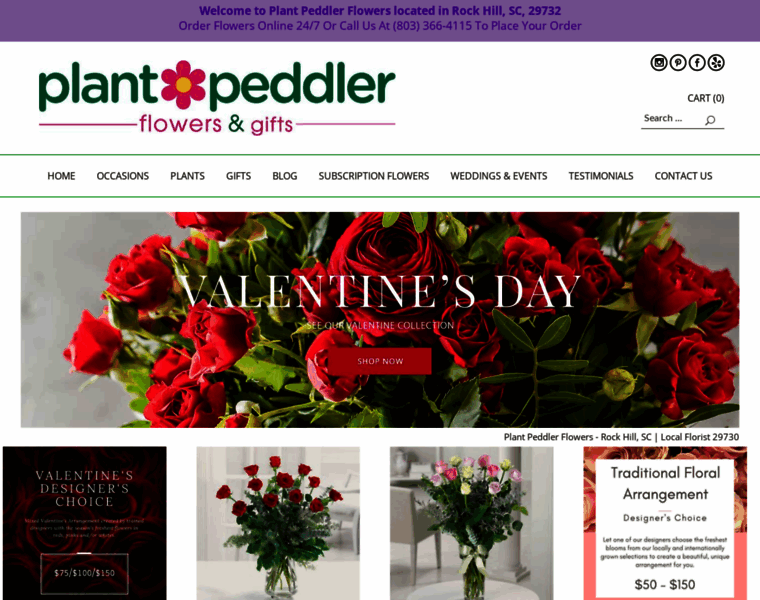 Plantpeddlerflowers.com thumbnail