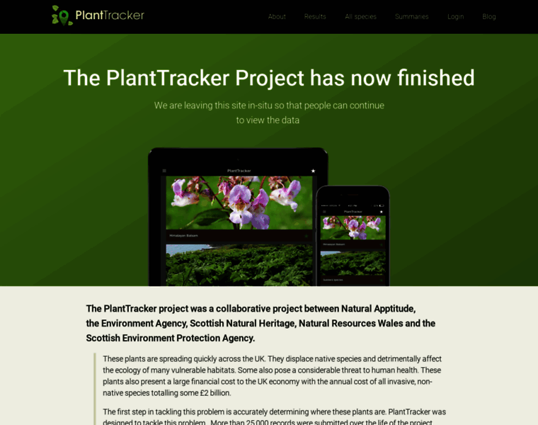 Planttracker.org.uk thumbnail