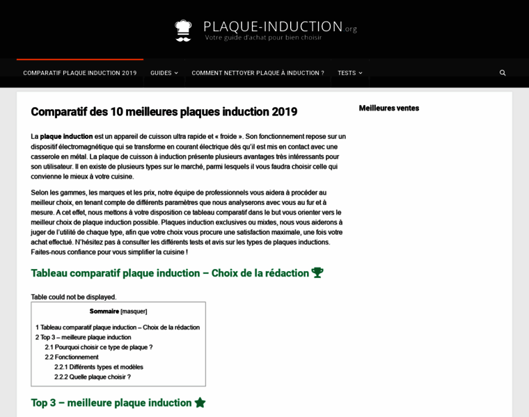 Plaque-induction.org thumbnail
