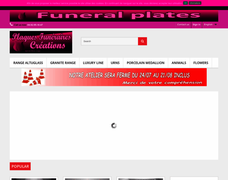 Plaques-funeraires-creations.com thumbnail