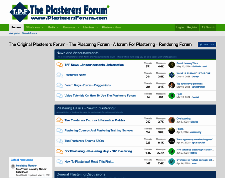Plasterersforum.com thumbnail