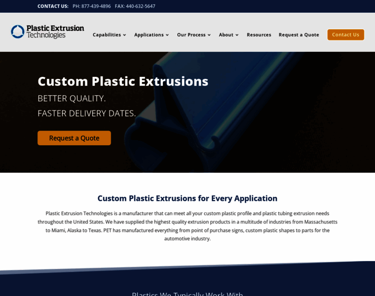 Plasticextrusiontech.net thumbnail