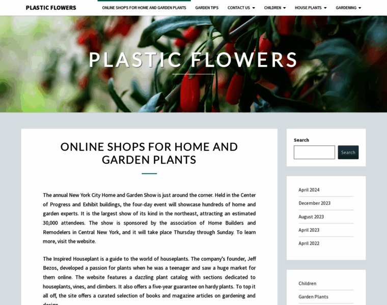 Plasticflowers.eu thumbnail