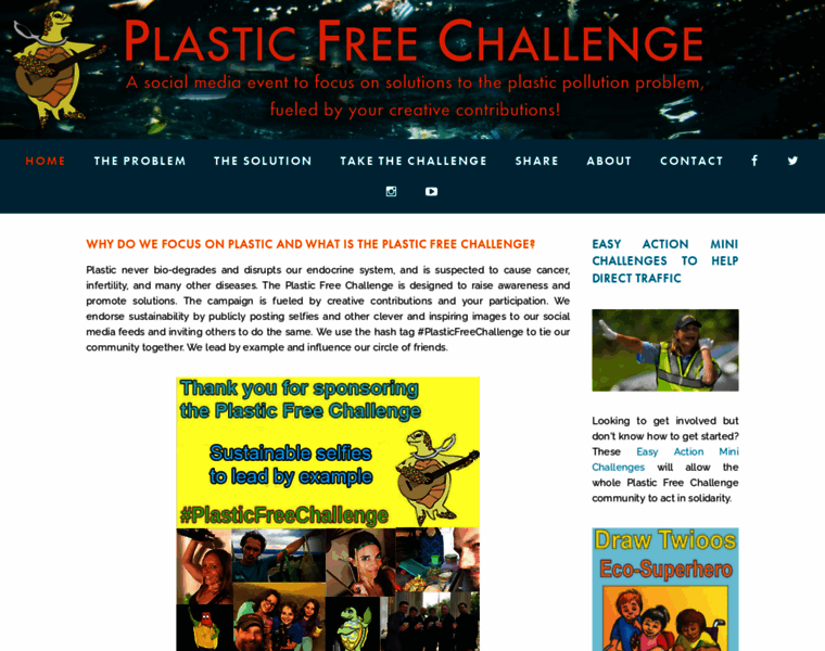 Plasticfreechallenge.org thumbnail