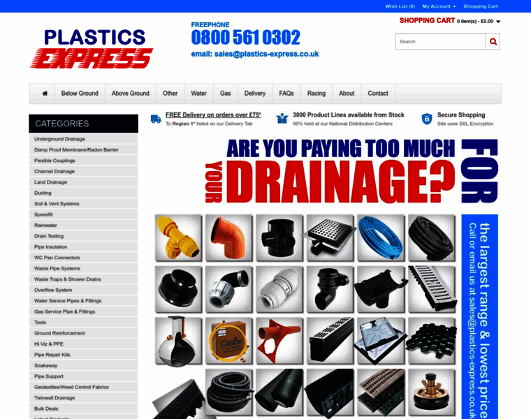 Plastics-express.co.uk thumbnail