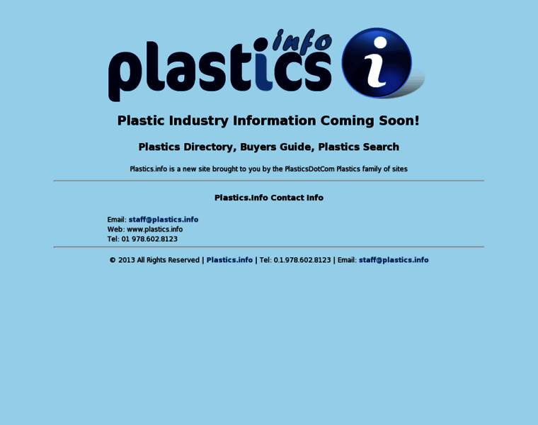 Plastics.info thumbnail
