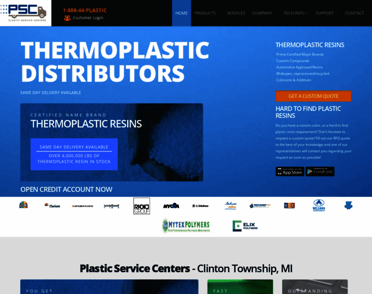 Plasticservice.com thumbnail