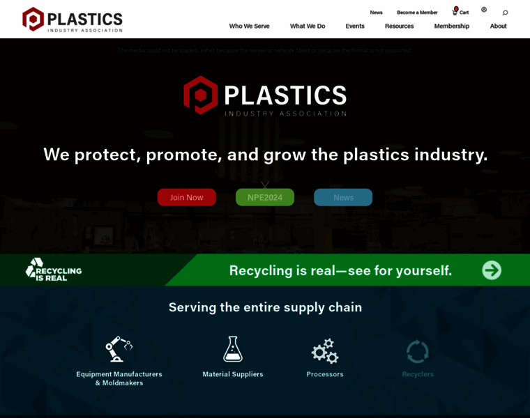 Plasticsindustry.org thumbnail