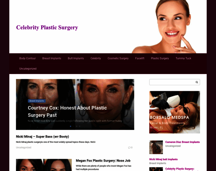 Plasticsurgery-celebrity.com thumbnail