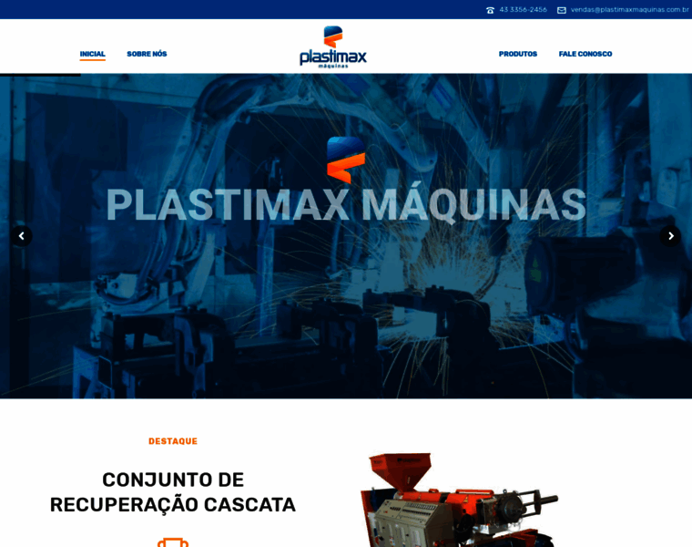 Plastimaxmaquinas.com.br thumbnail