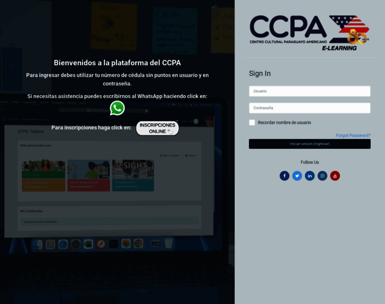 Plataforma.ccpa.edu.py thumbnail