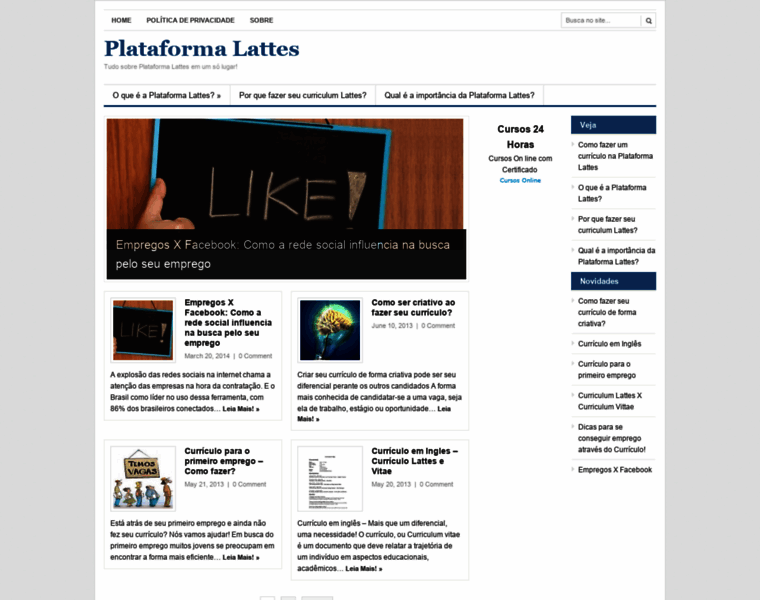Plataformalattes.com.br thumbnail