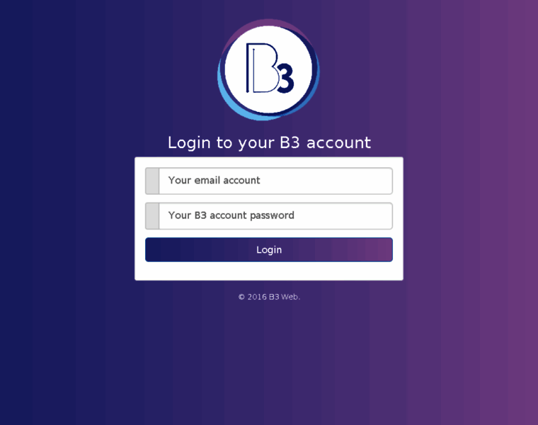 Platform.b3website.com thumbnail Platform.b3website.com thumbnail