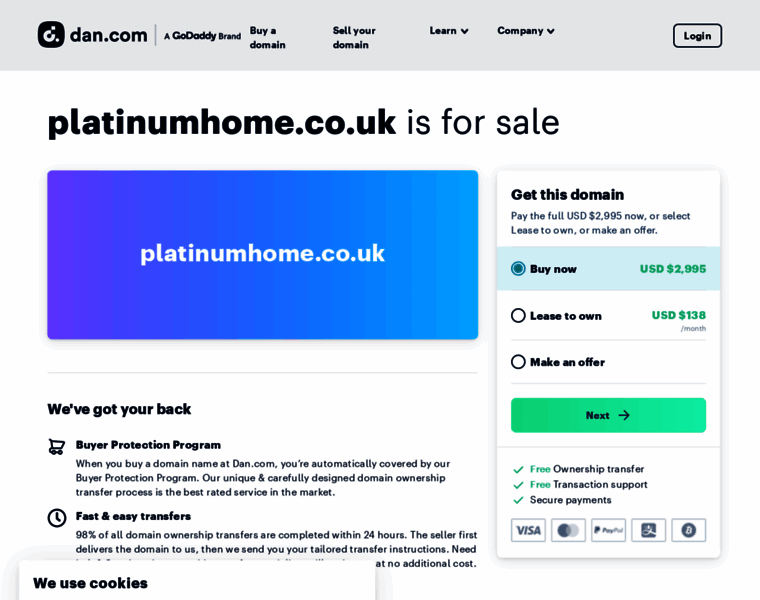 Platinumhome.co.uk thumbnail