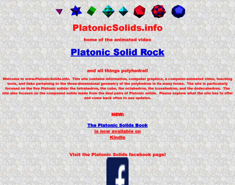 Platonicsolids.info thumbnail