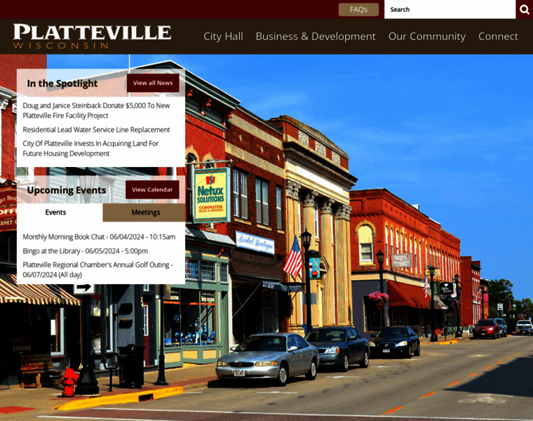 Platteville.org thumbnail