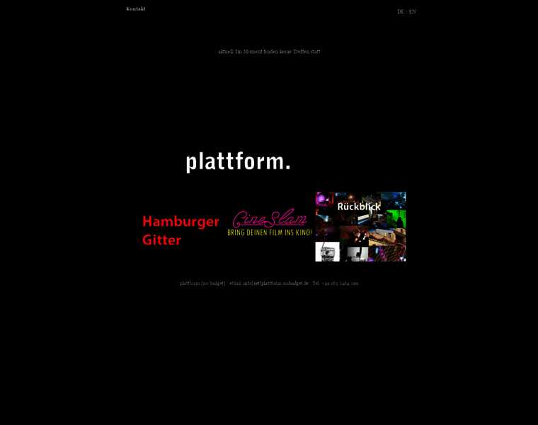 Plattform-nobudget.de thumbnail