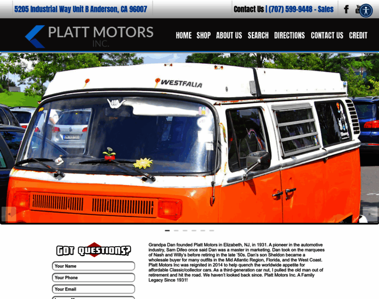 Plattmotors.com thumbnail