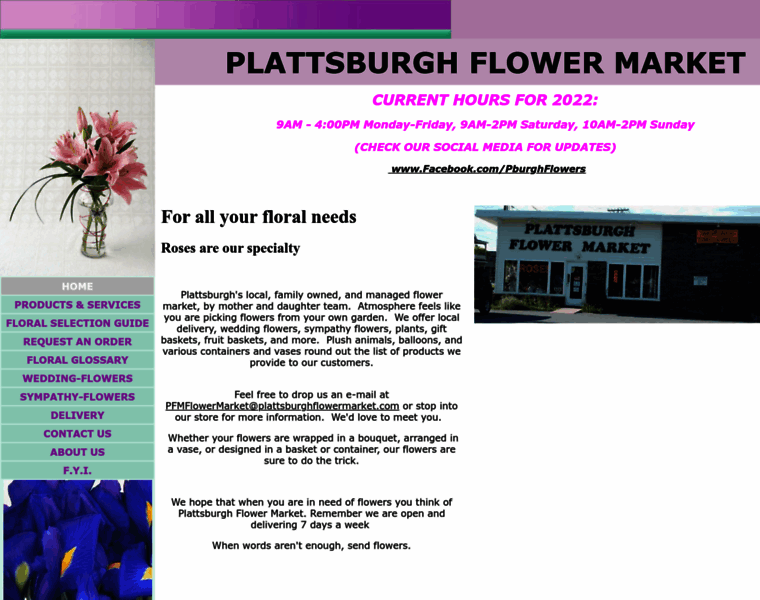 Plattsburghflowermarket.com thumbnail