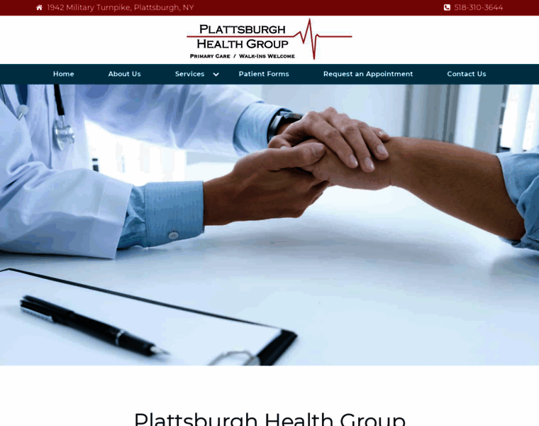 Plattsburghhealthgroup.com thumbnail