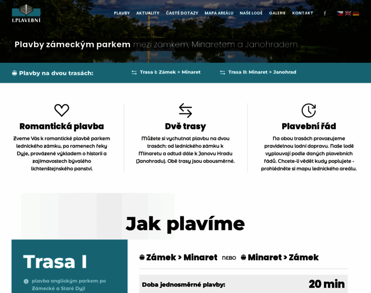 Plavby-lednice.cz thumbnail