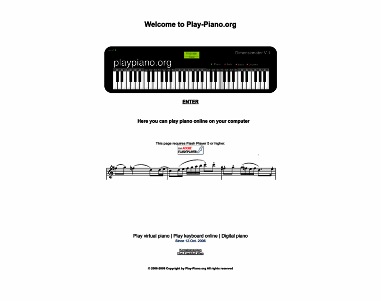 Play-piano.org thumbnail